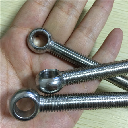 Kineski proizvod Visokopolirani vijci za oči od nehrđajućeg čelika M12 M20 kovani dizači 316 304